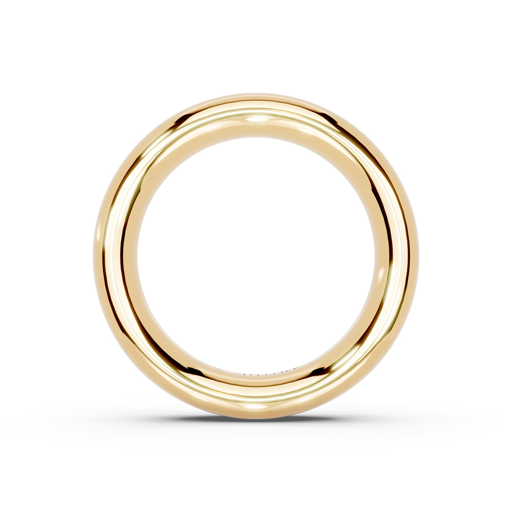 5.0mm Montpellier Fibonacci Wedding Band Platinum or 18ct Gold