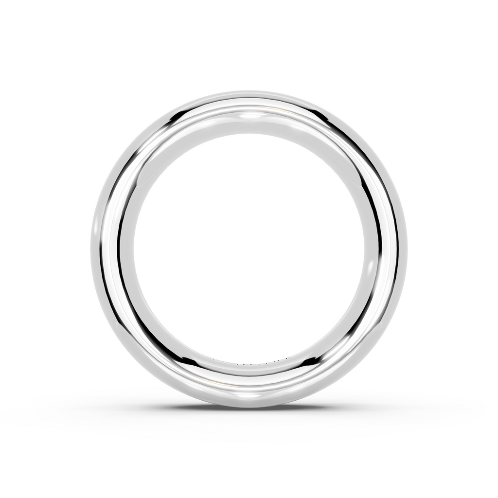 5.0mm Montpellier Fibonacci Wedding Band Platinum or 18ct Gold