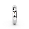 5.0mm Montpellier Fibonacci Wedding Band Platinum or 18ct Gold