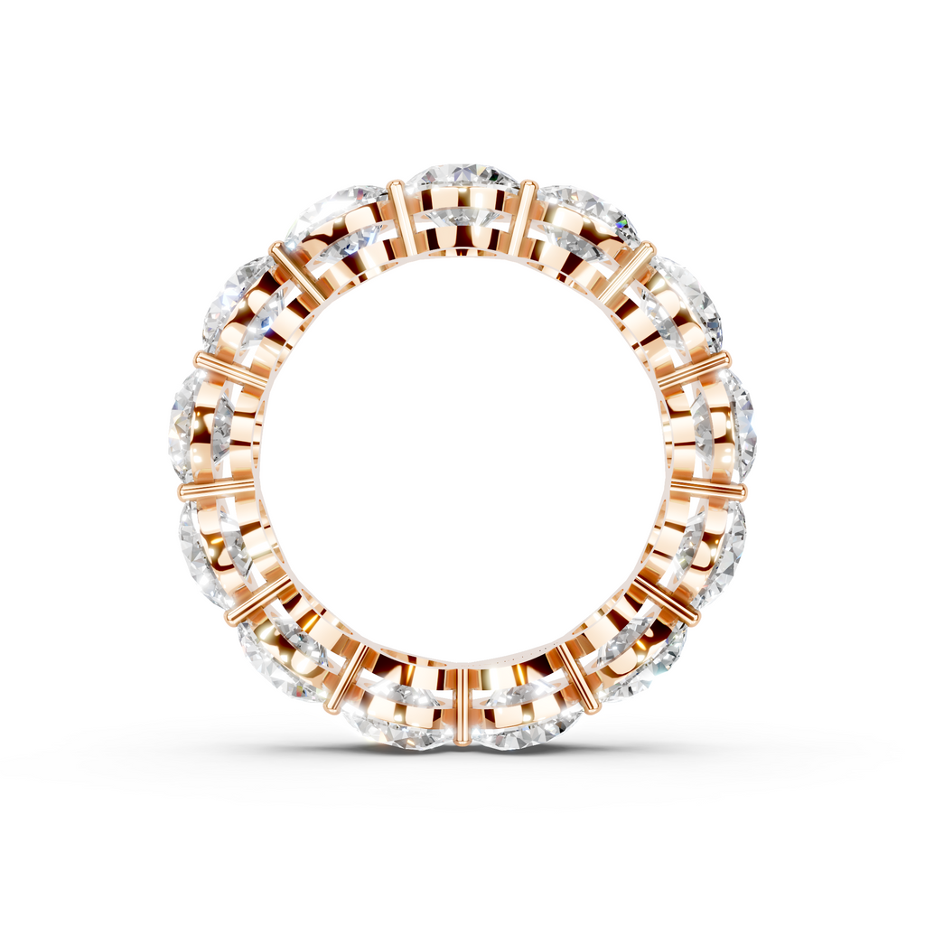 The Full Monty 6.50ct Lab Diamond Grown Eternity Ring Platinum or 18ct Gold