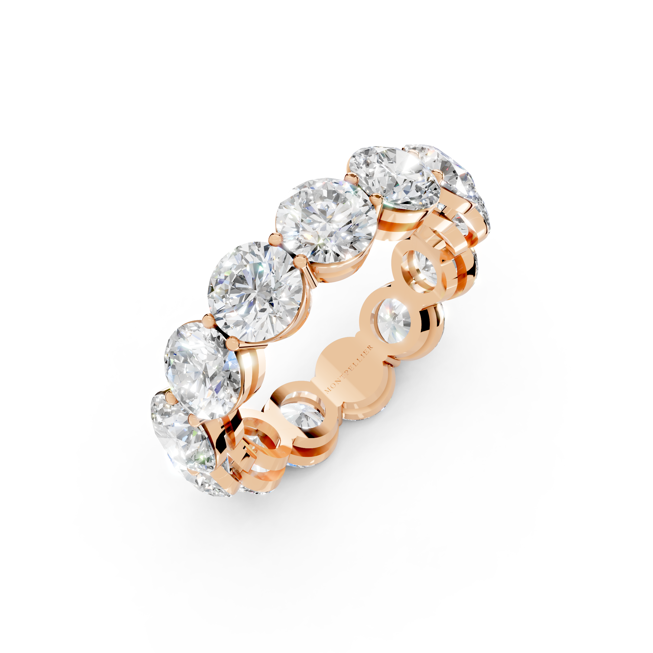 The Full Monty 6.50ct Lab Diamond Grown Eternity Ring Platinum or 18ct Gold