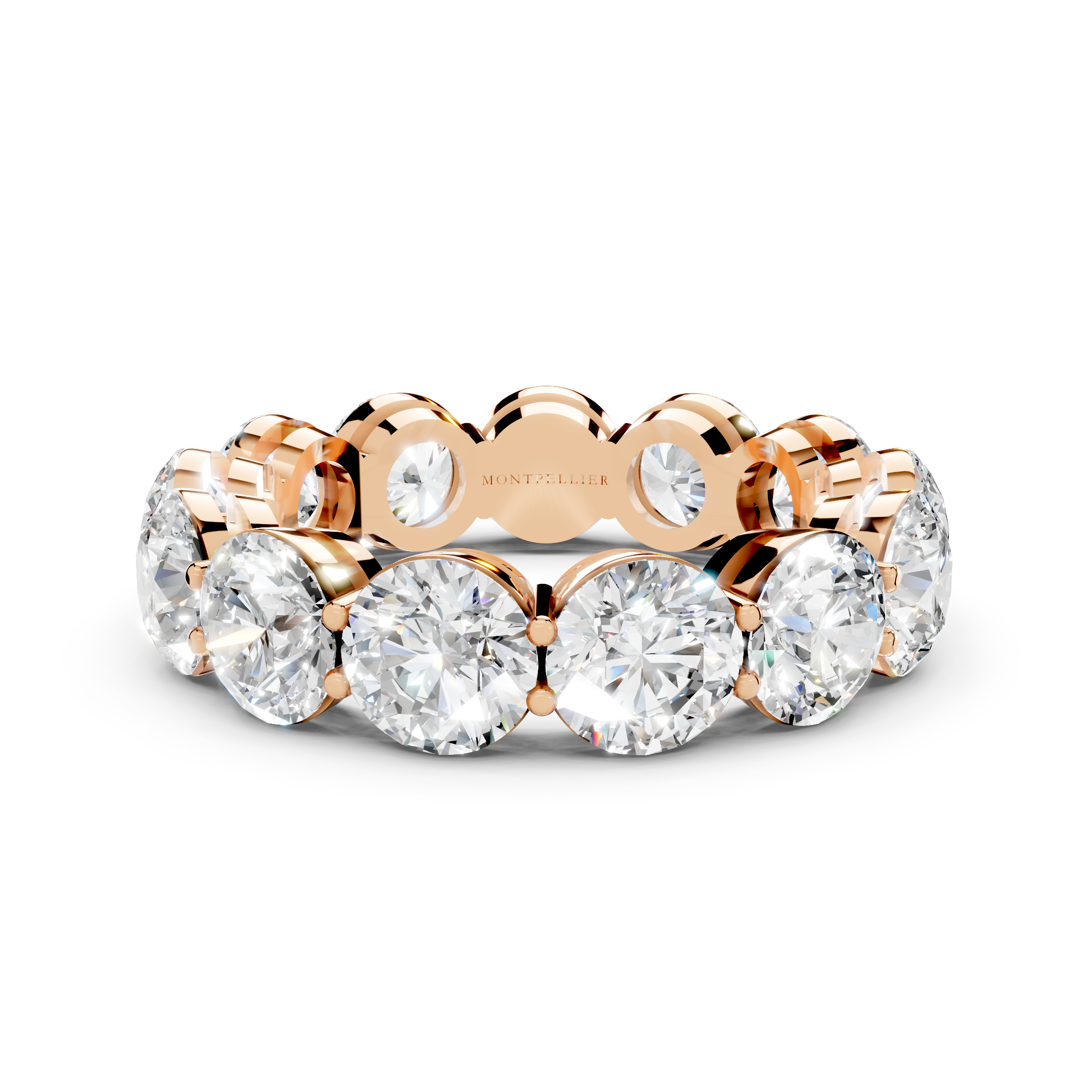 The Full Monty 6.50ct Lab Diamond Grown Eternity Ring Platinum or 18ct Gold