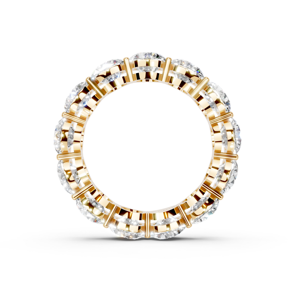 The Full Monty 6.50ct Lab Diamond Grown Eternity Ring Platinum or 18ct Gold
