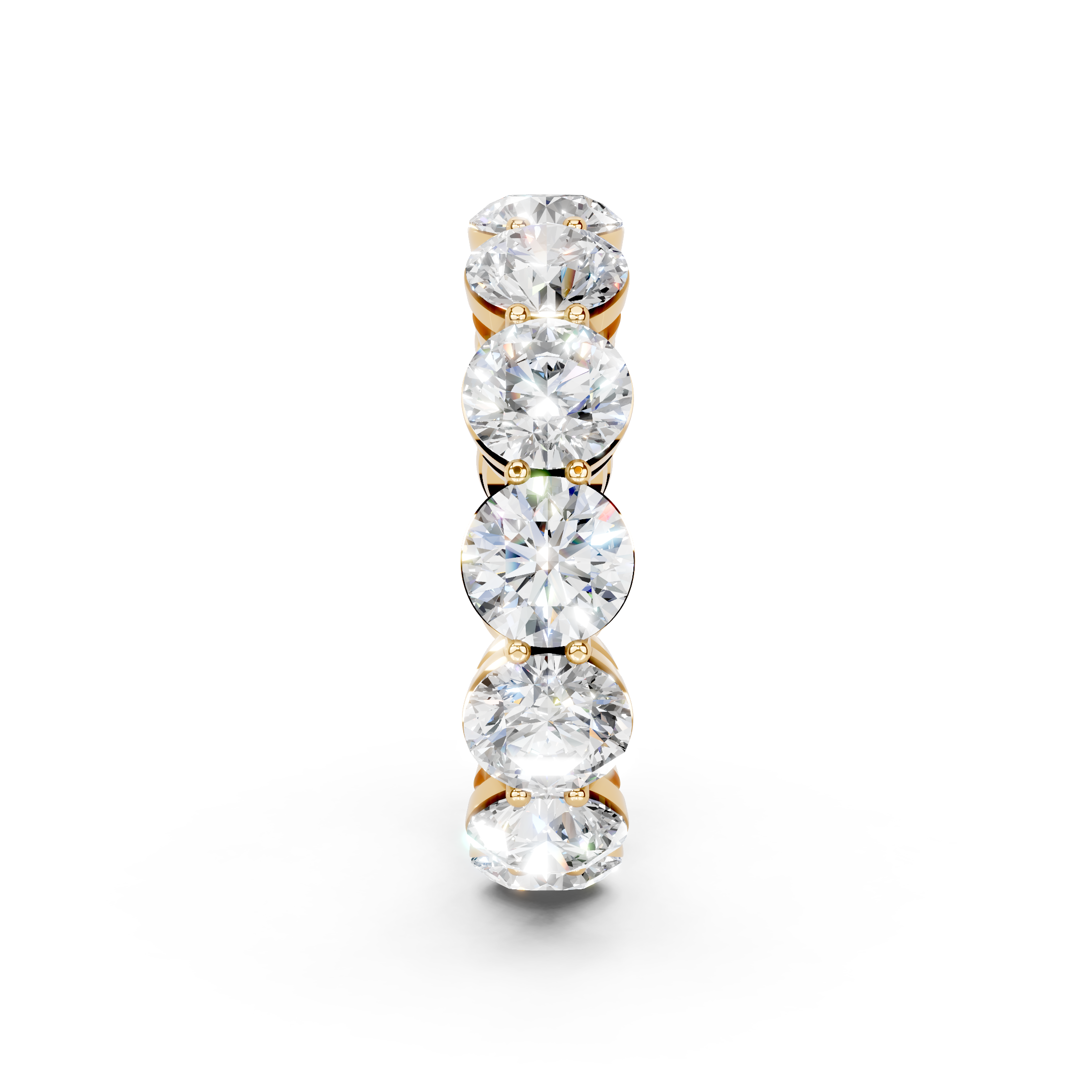 The Full Monty 6.50ct Lab Diamond Grown Eternity Ring Platinum or 18ct Gold