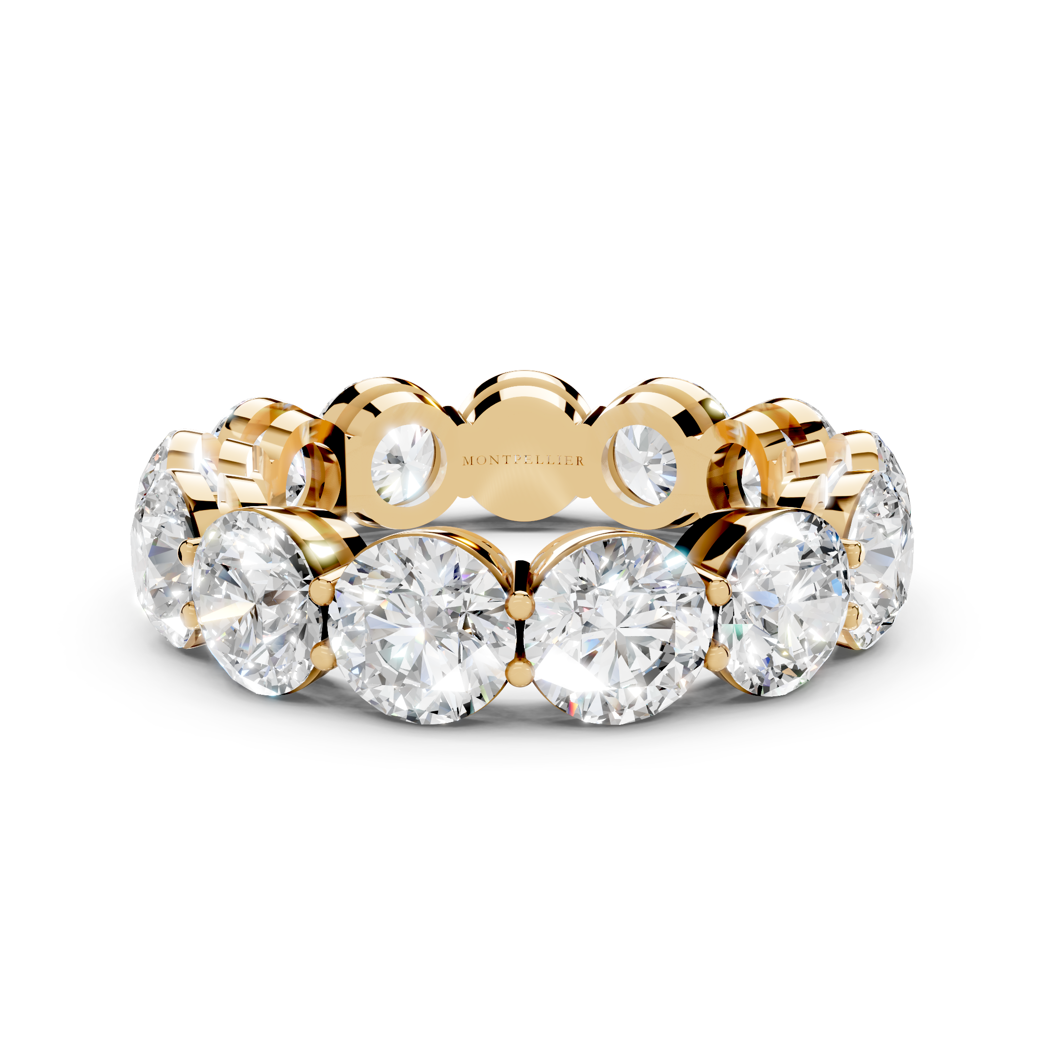 The Full Monty 6.50ct Lab Diamond Grown Eternity Ring Platinum or 18ct Gold