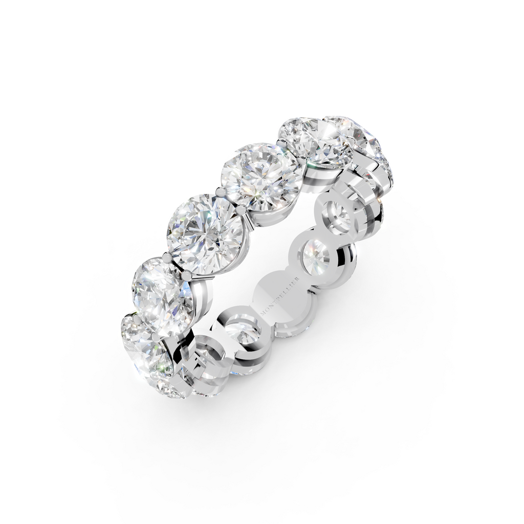 The Full Monty 6.50ct Lab Diamond Grown Eternity Ring Platinum or 18ct Gold