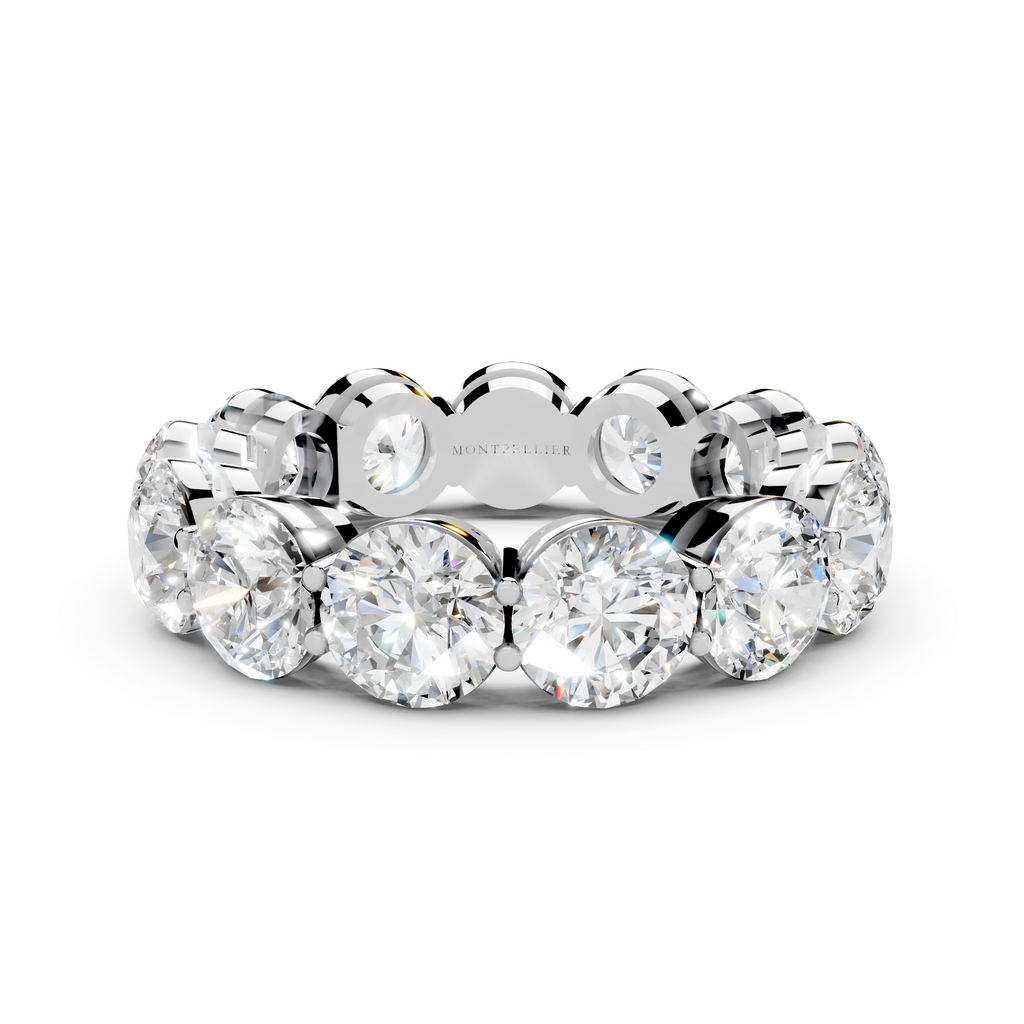 The Full Monty 6.50ct Lab Diamond Grown Eternity Ring Platinum or 18ct Gold