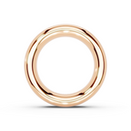 6.0mm Montpellier Fibonacci Wedding Band Platinum or 18ct Gold
