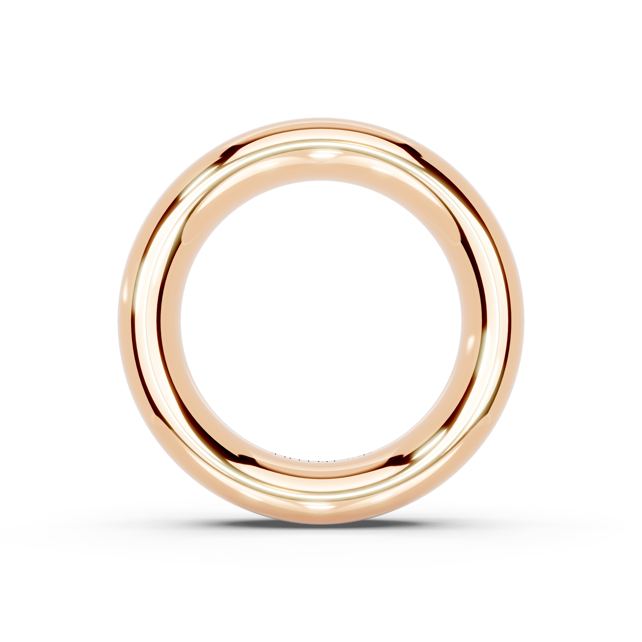6.0mm Montpellier Fibonacci Wedding Band Platinum or 18ct Gold