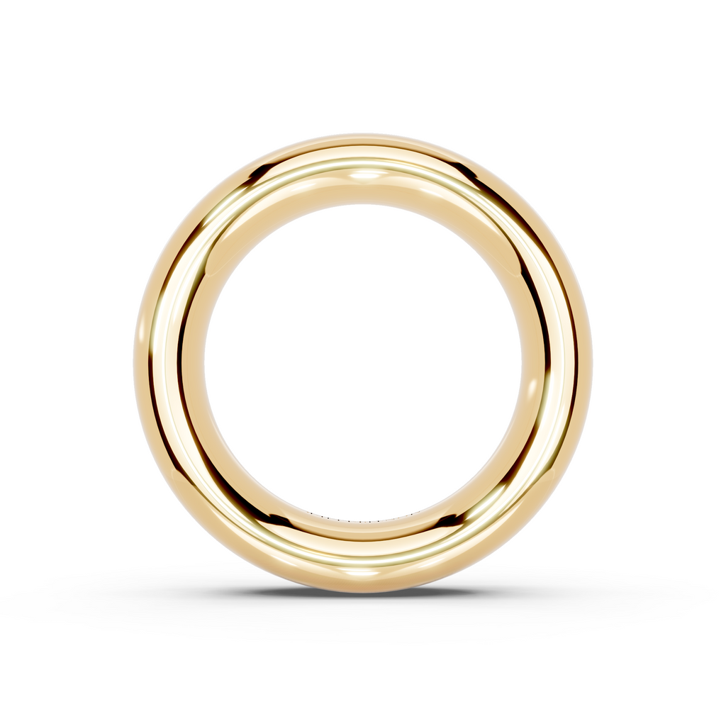 6.0mm Montpellier Fibonacci Wedding Band Platinum or 18ct Gold