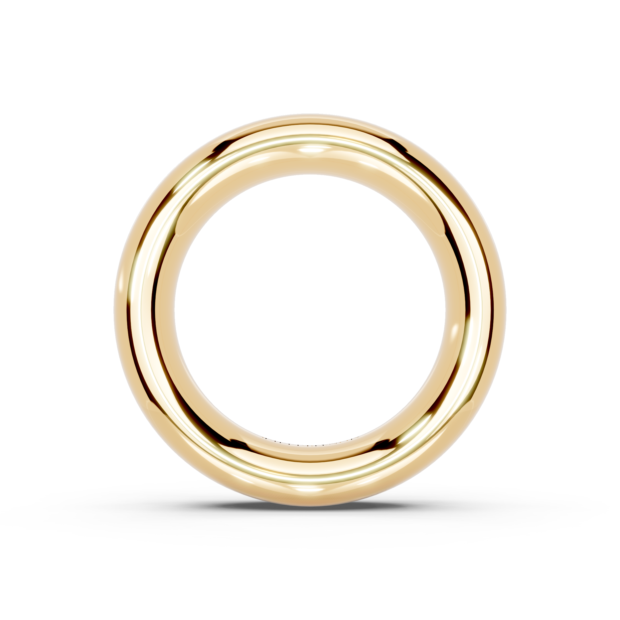 6.0mm Montpellier Fibonacci Wedding Band Platinum or 18ct Gold