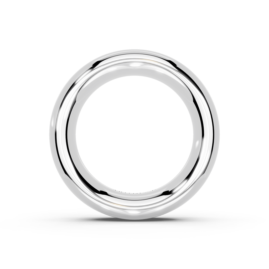 6.0mm Montpellier Fibonacci Wedding Band Platinum or 18ct Gold