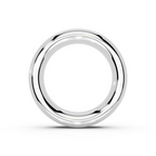 6.0mm Montpellier Fibonacci Wedding Band Platinum or 18ct Gold