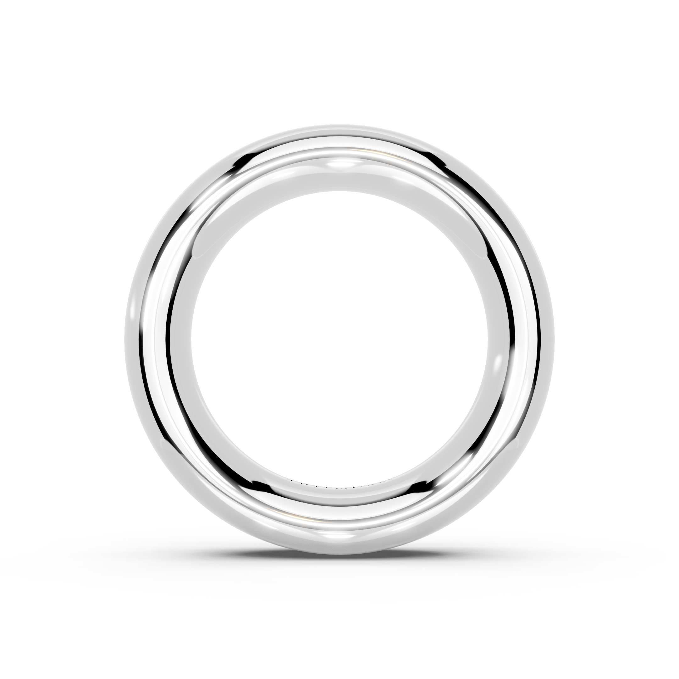 6.0mm Montpellier Fibonacci Wedding Band Platinum or 18ct Gold