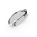 6.0mm Montpellier Fibonacci Wedding Band Platinum or 18ct Gold