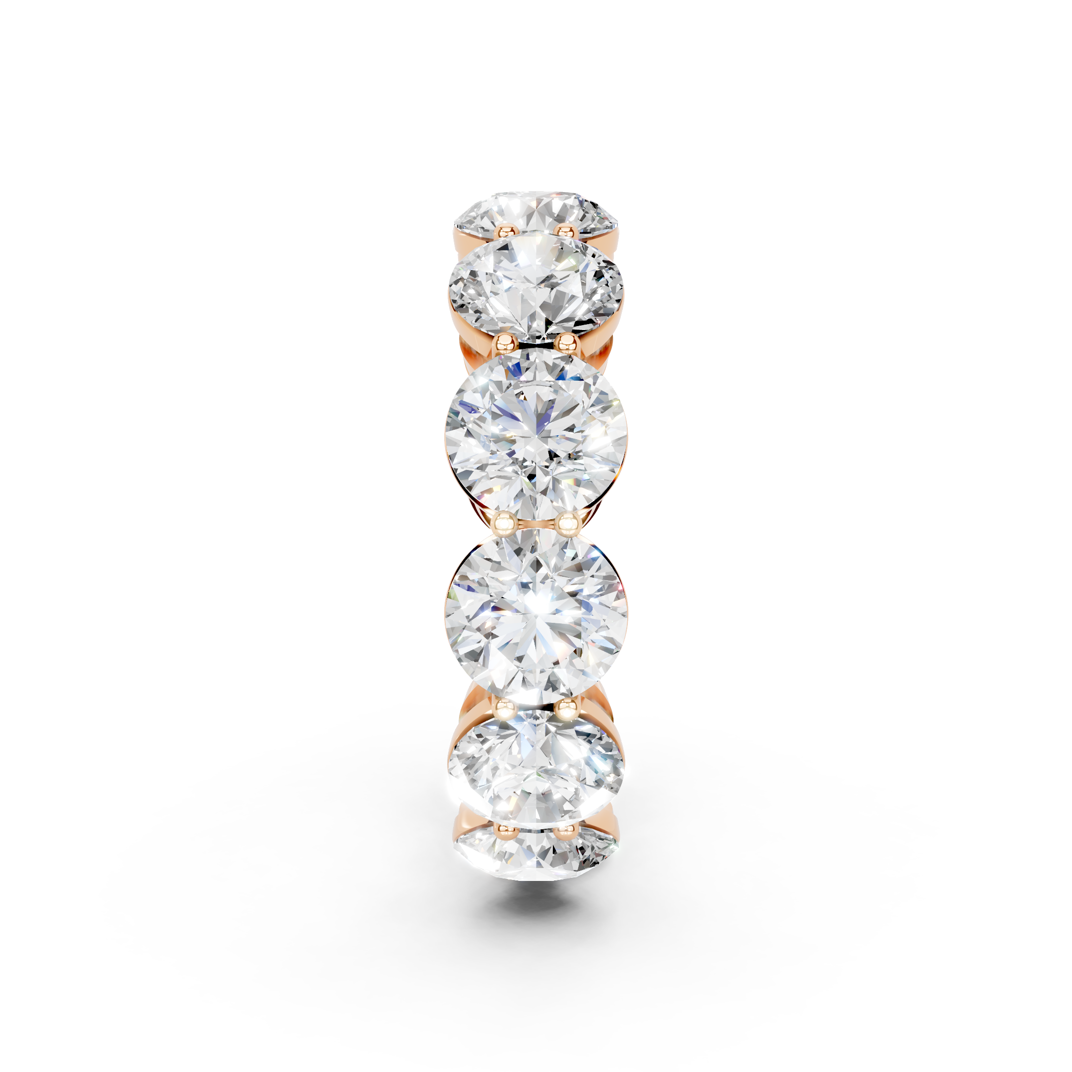 The Full Monty 8.75ct Lab Diamond Grown Eternity Ring Platinum or 18ct Gold