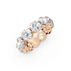 The Full Monty 8.75ct Lab Diamond Grown Eternity Ring Platinum or 18ct Gold