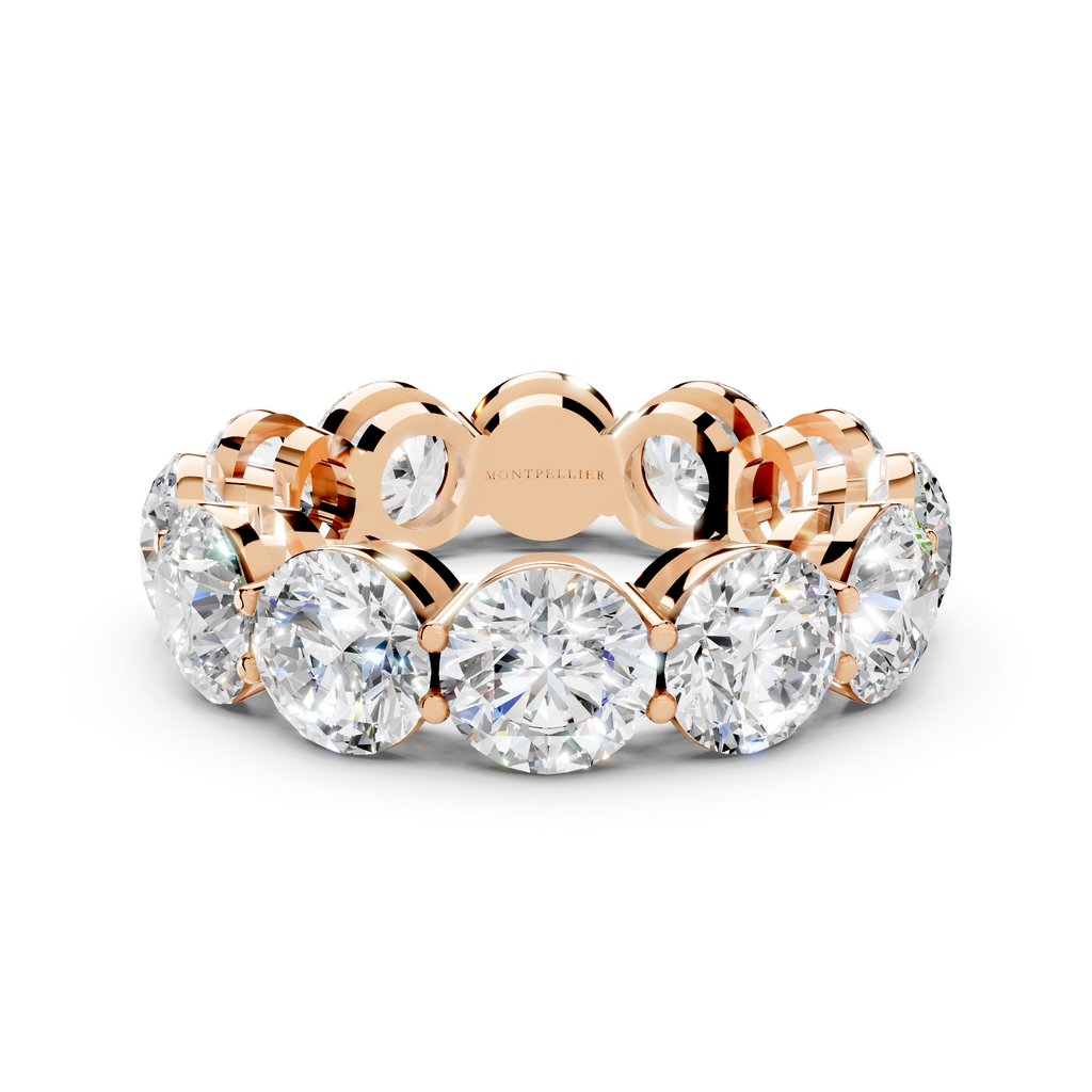The Full Monty 8.75ct Lab Diamond Grown Eternity Ring Platinum or 18ct Gold