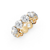 The Full Monty 8.75ct Lab Diamond Grown Eternity Ring Platinum or 18ct Gold