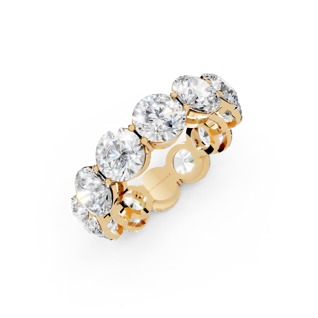 The Full Monty 8.75ct Lab Diamond Grown Eternity Ring Platinum or 18ct Gold