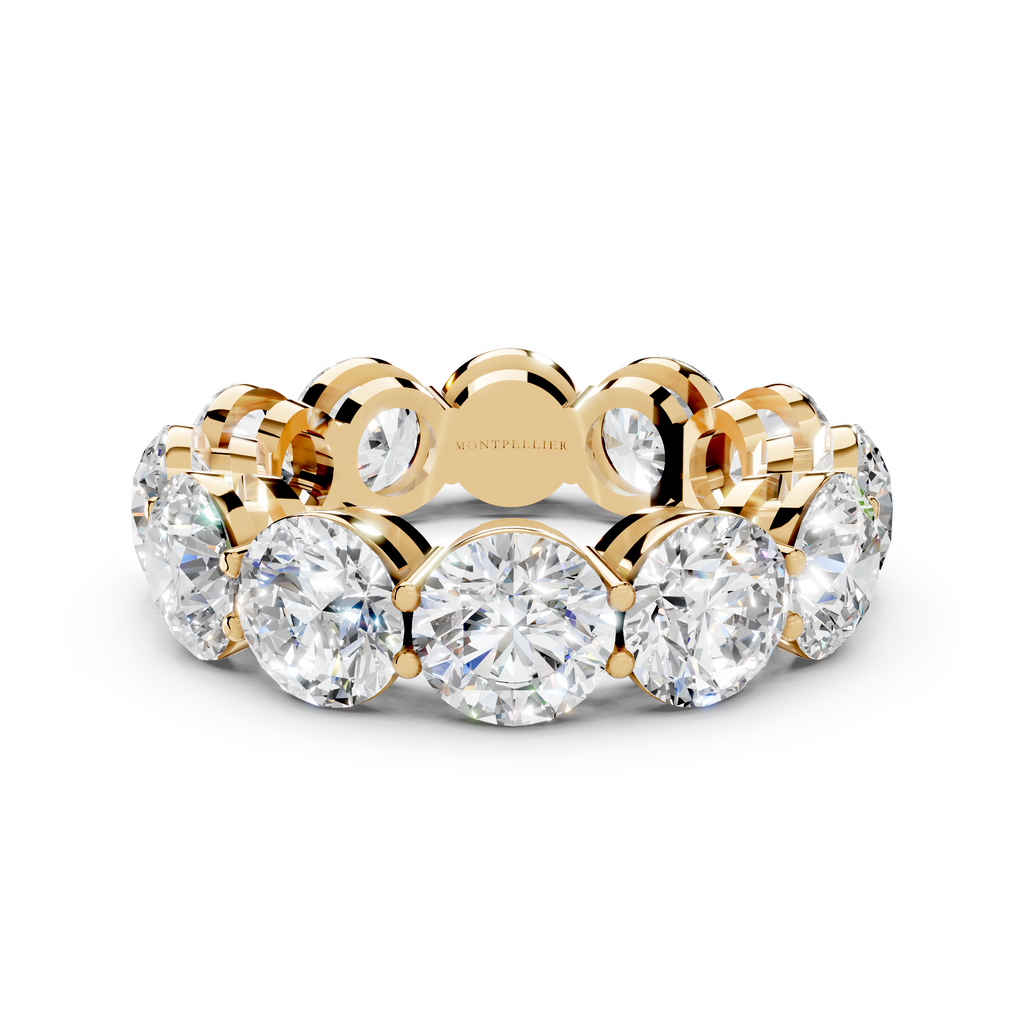 The Full Monty 8.75ct Lab Diamond Grown Eternity Ring Platinum or 18ct Gold