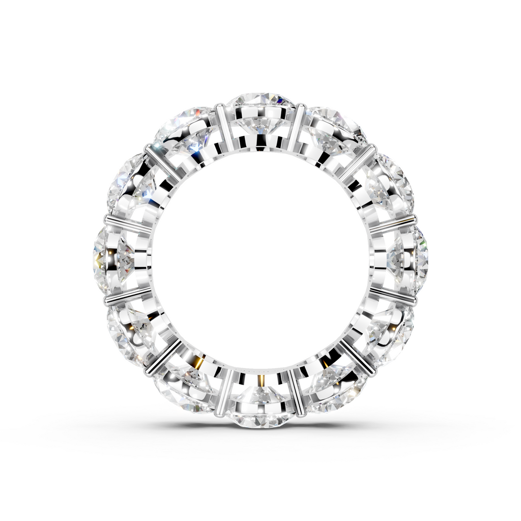 The Full Monty 8.75ct Lab Diamond Grown Eternity Ring Platinum or 18ct Gold