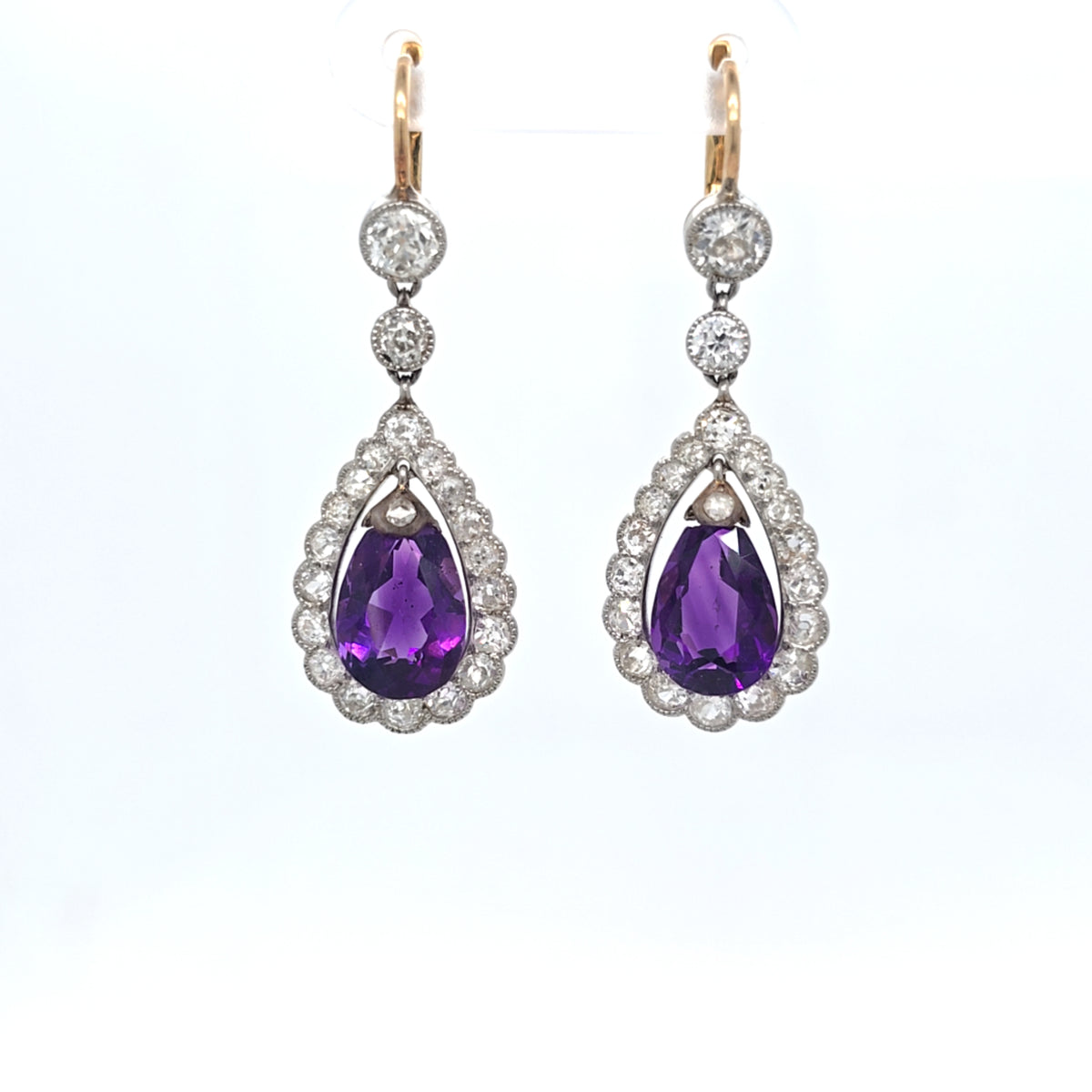 Antique Amethyst Earrings Harrogate