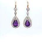 Antique Amethyst Earrings Harrogate