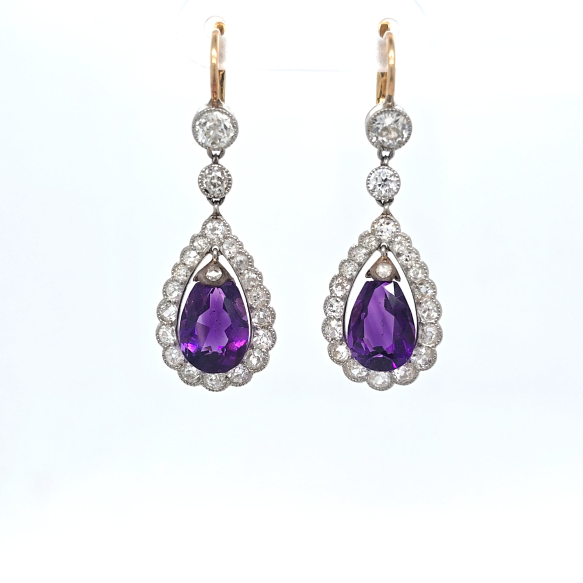 Antique Amethyst Earrings Harrogate