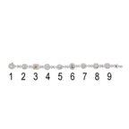 GIA Fancy Pink Diamond Bracelet Set in 18ct White Gold
