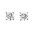 10.03ct Diamond Stud Earrings Set In Platinum - Montpellier Jewellers