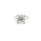 IGI 4.53ct H/I1 Round Brilliant Cut Diamond Solitaire Set in Platinum