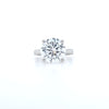 Platinum 5ct LAB Diamond Ring