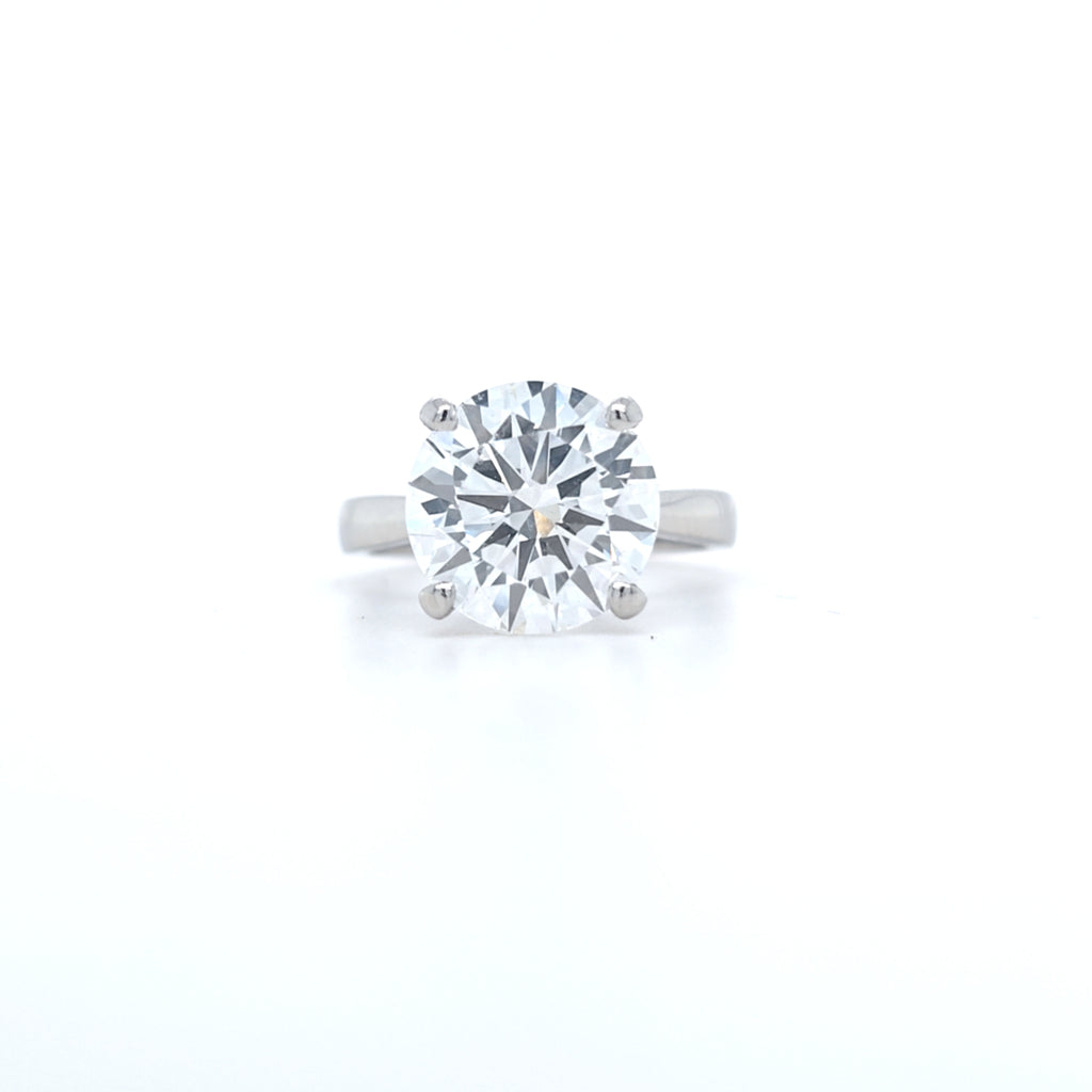 Platinum 5ct LAB Diamond Ring