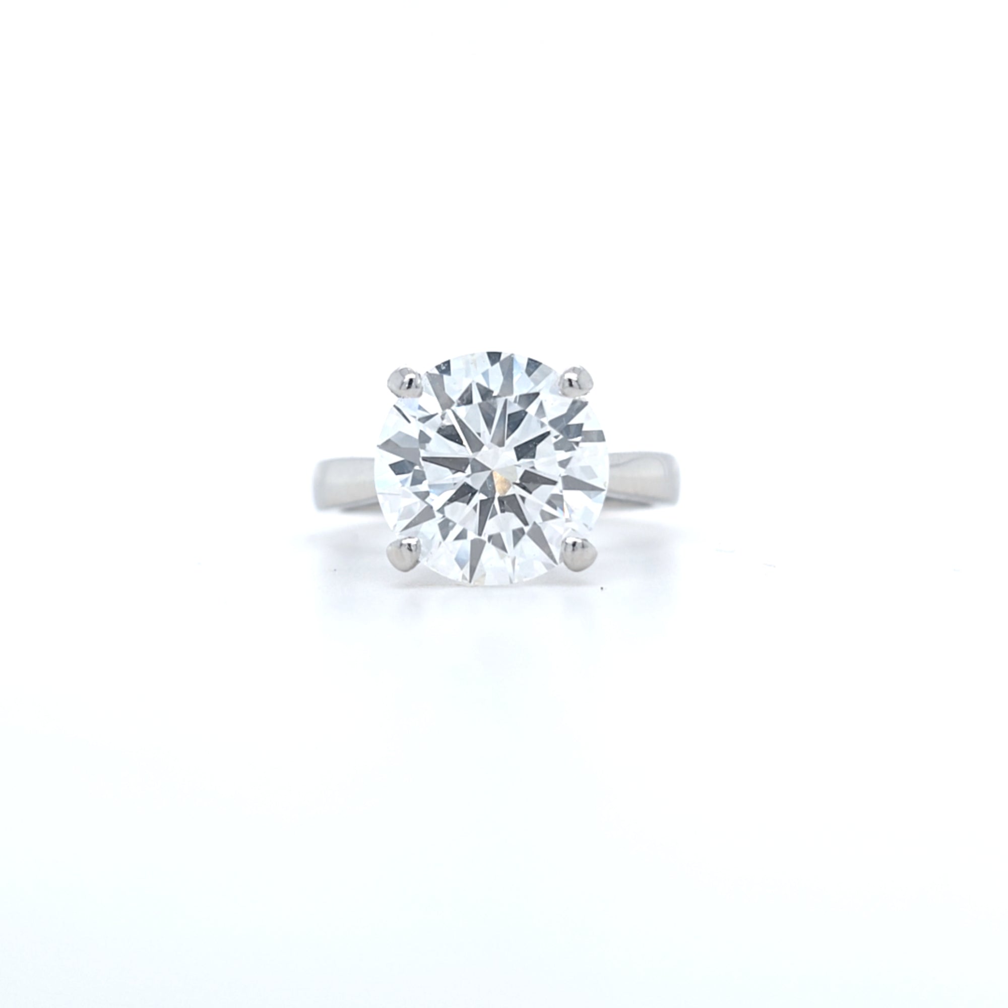 Platinum 5ct LAB Diamond Ring