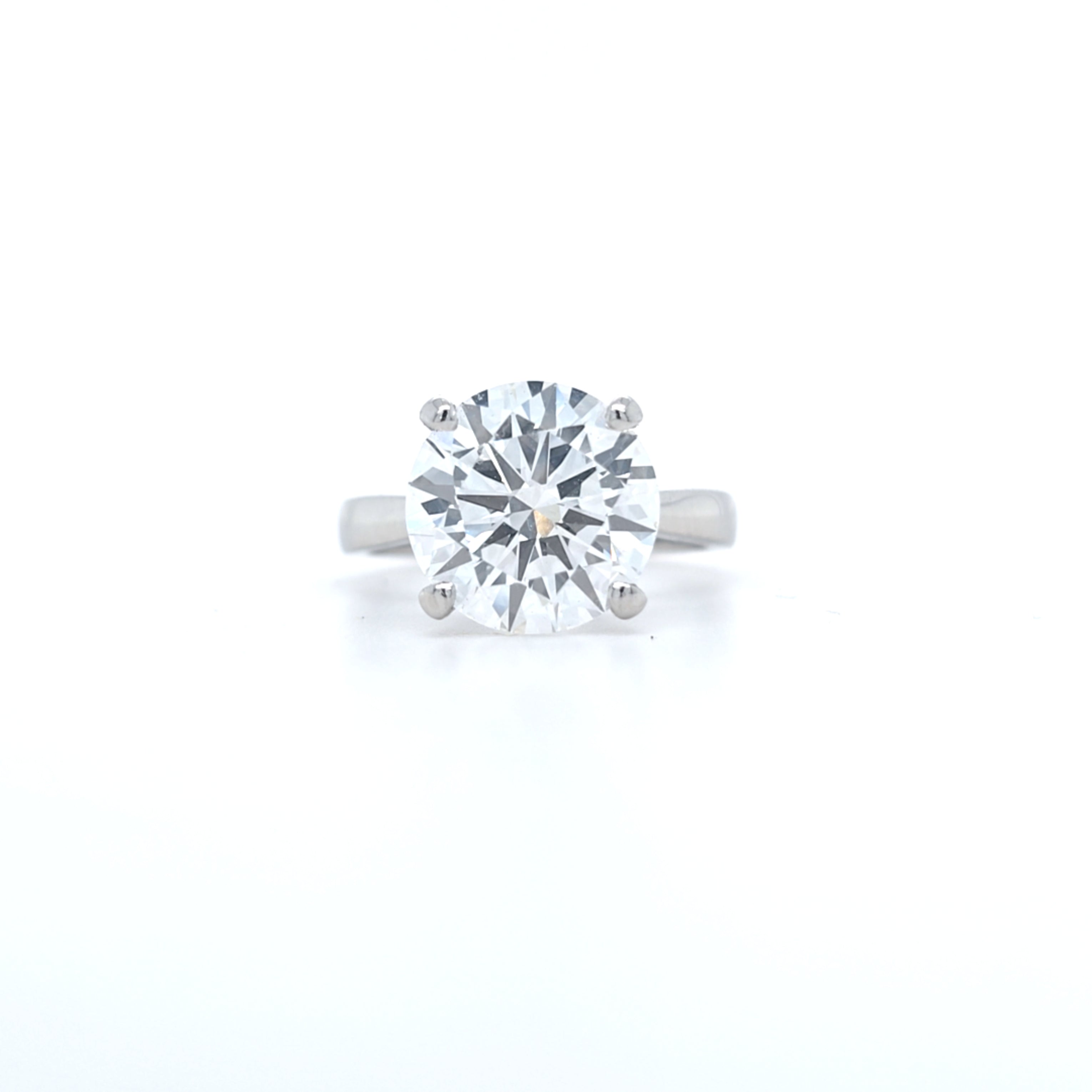 Platinum 5ct LAB Diamond Ring