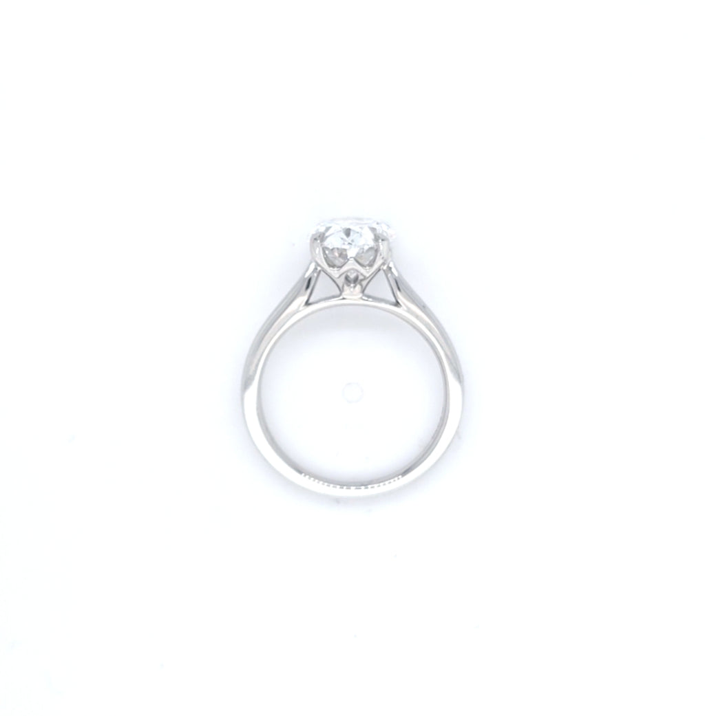 Platinum Lab Diamond Ring