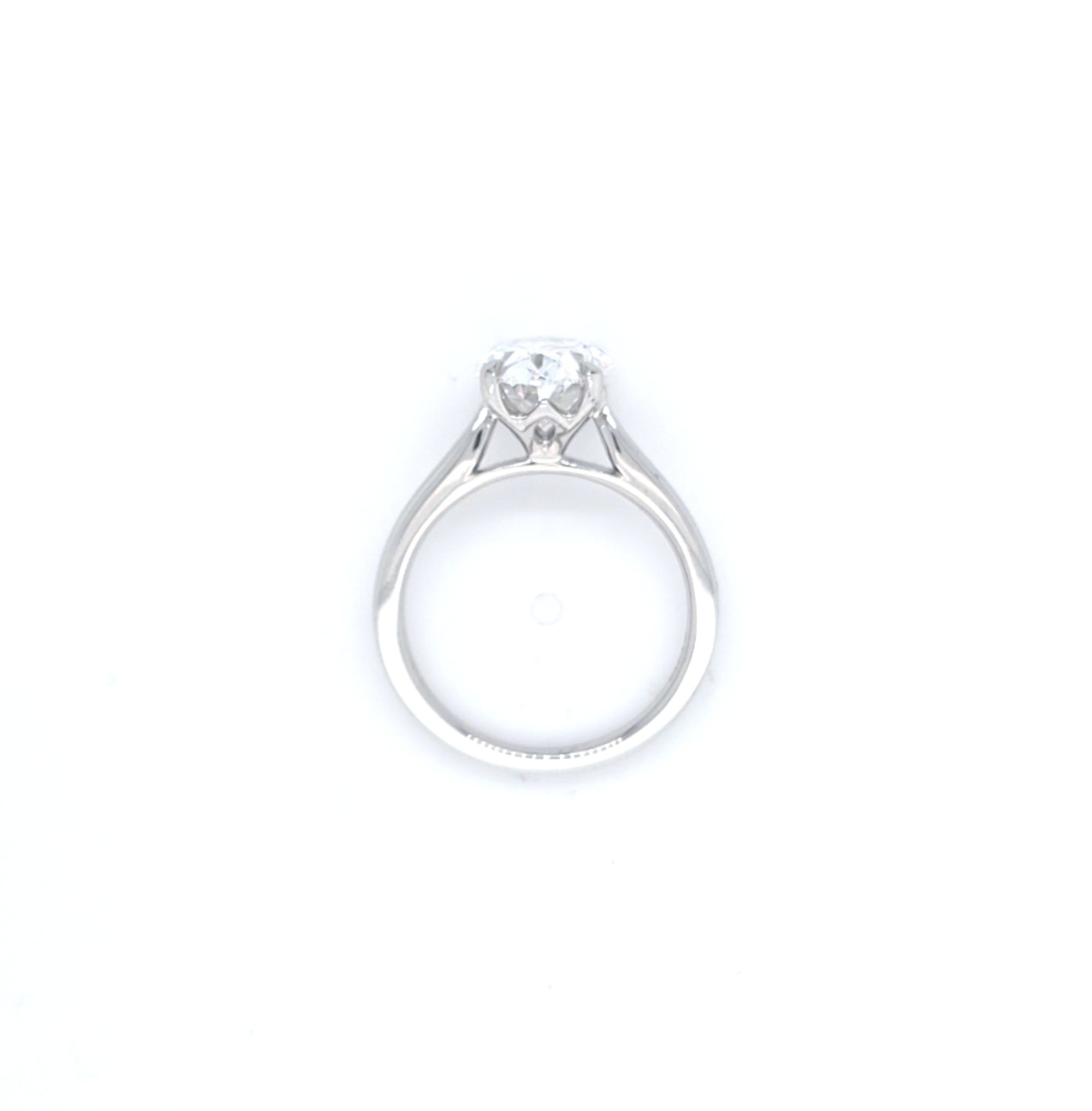 Platinum Lab Diamond Ring