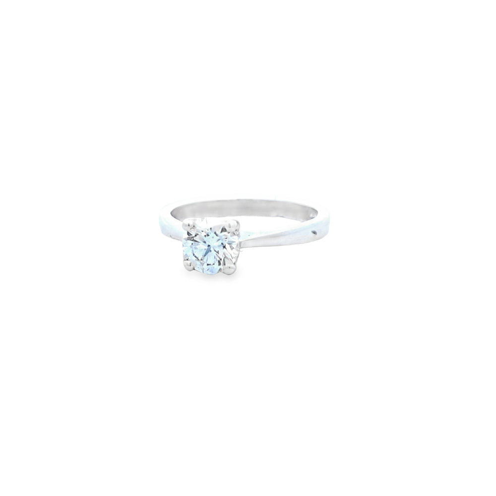 IGI 1.01ct D/VS2 LAB Diamond Solitaire set in Silver