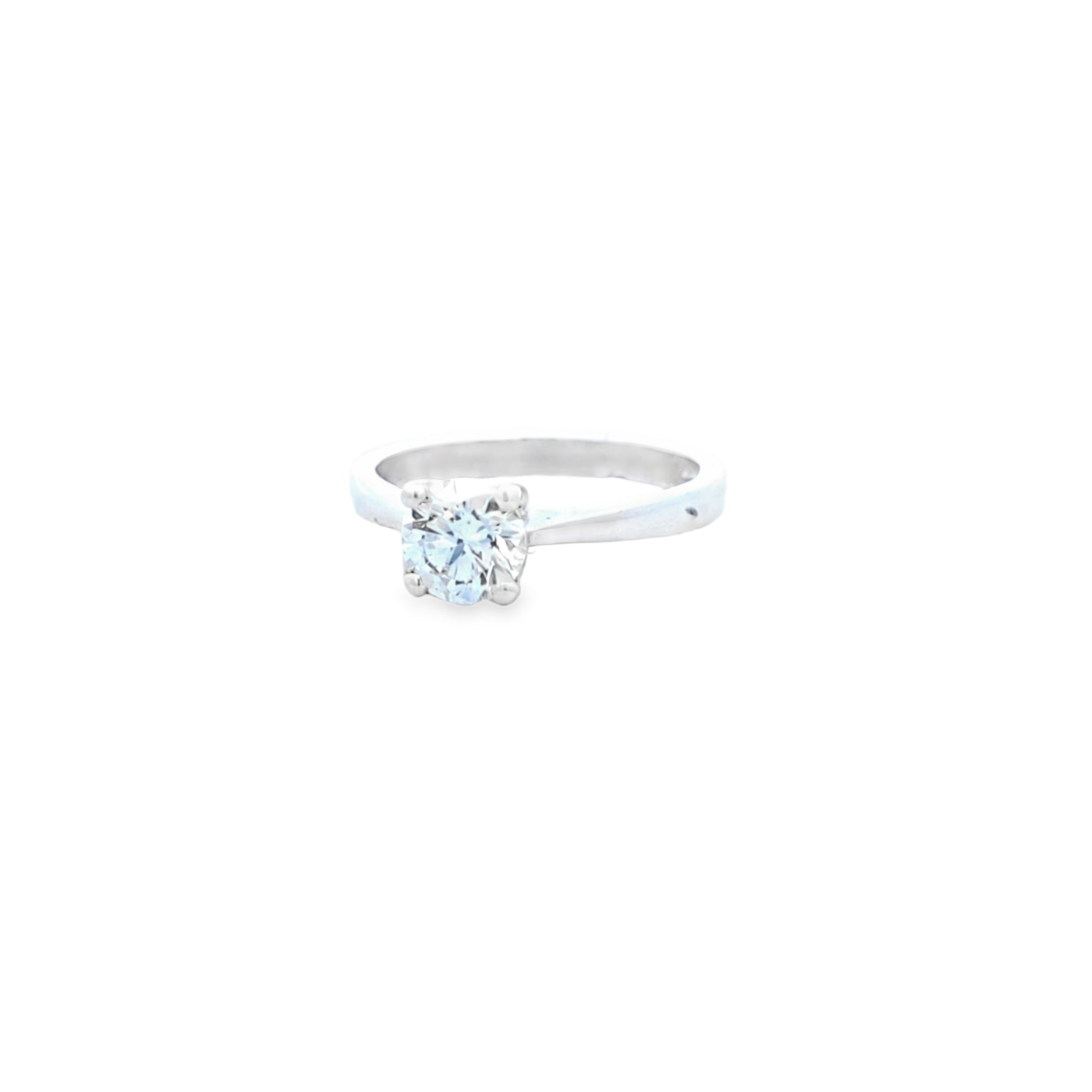 IGI 1.01ct D/VS2 LAB Diamond Solitaire set in Silver