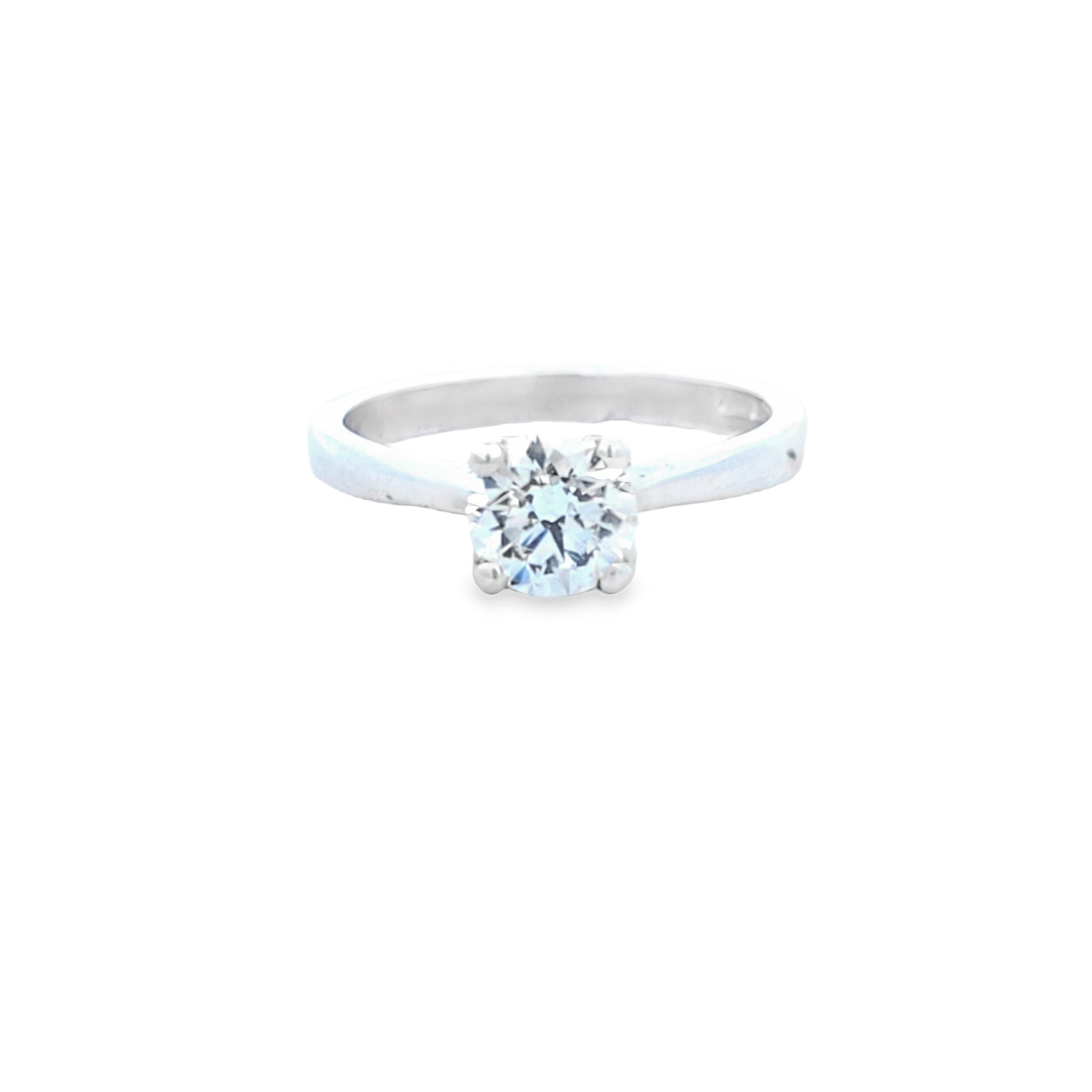 IGI 1.01ct D/VS2 LAB Diamond Solitaire set in Silver