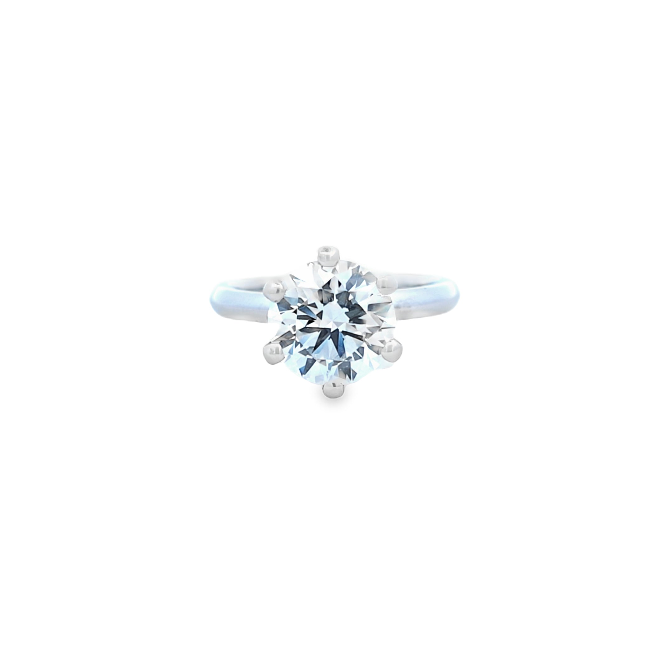 IGI 3.03ct D/VVS2 LAB Diamond Solitaire set in Platinum