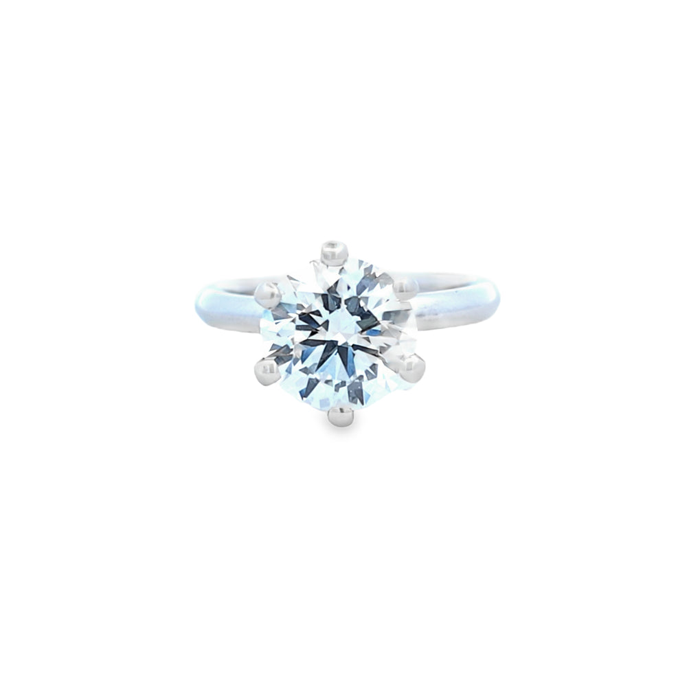 IGI 3.03ct D/VVS2 LAB Diamond Solitaire set in Platinum