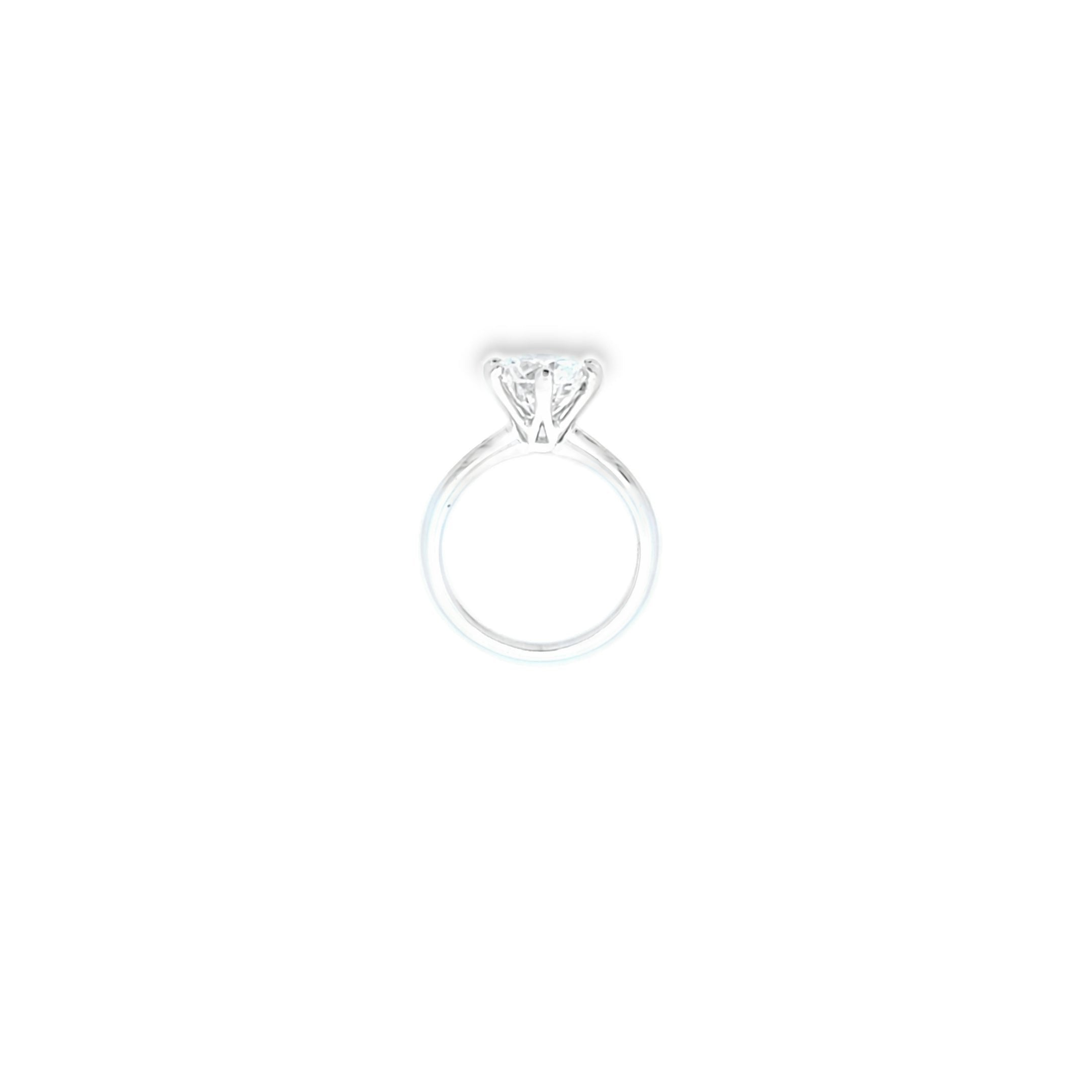 IGI 3.03ct D/VVS2 LAB Diamond Solitaire set in Platinum