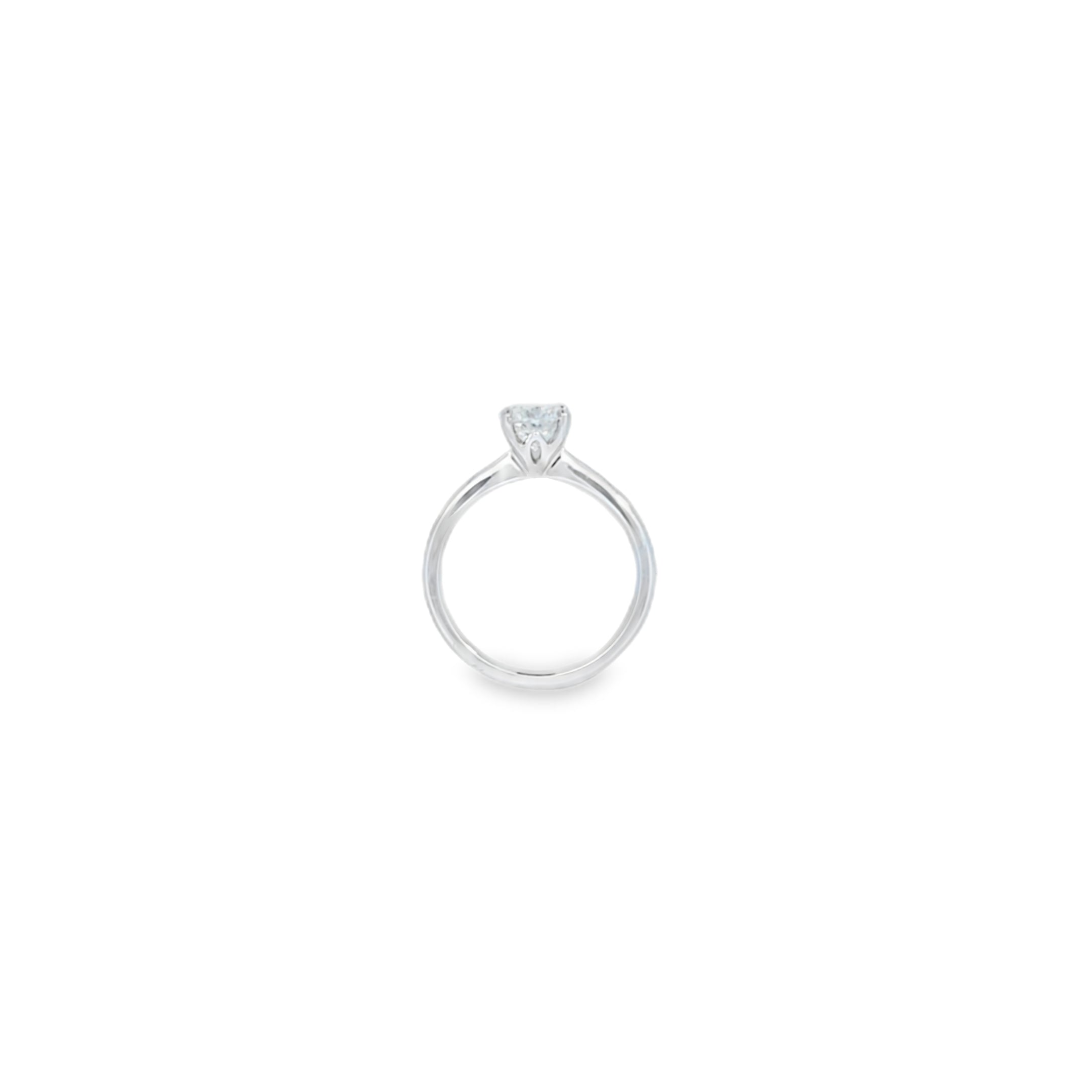 VIP GIA 1.01ct I/SI2 Round Brilliant Cut Diamond Solitaire set in Platinum - Montpellier Jewellers