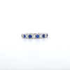 Sapphire and Diamond Band