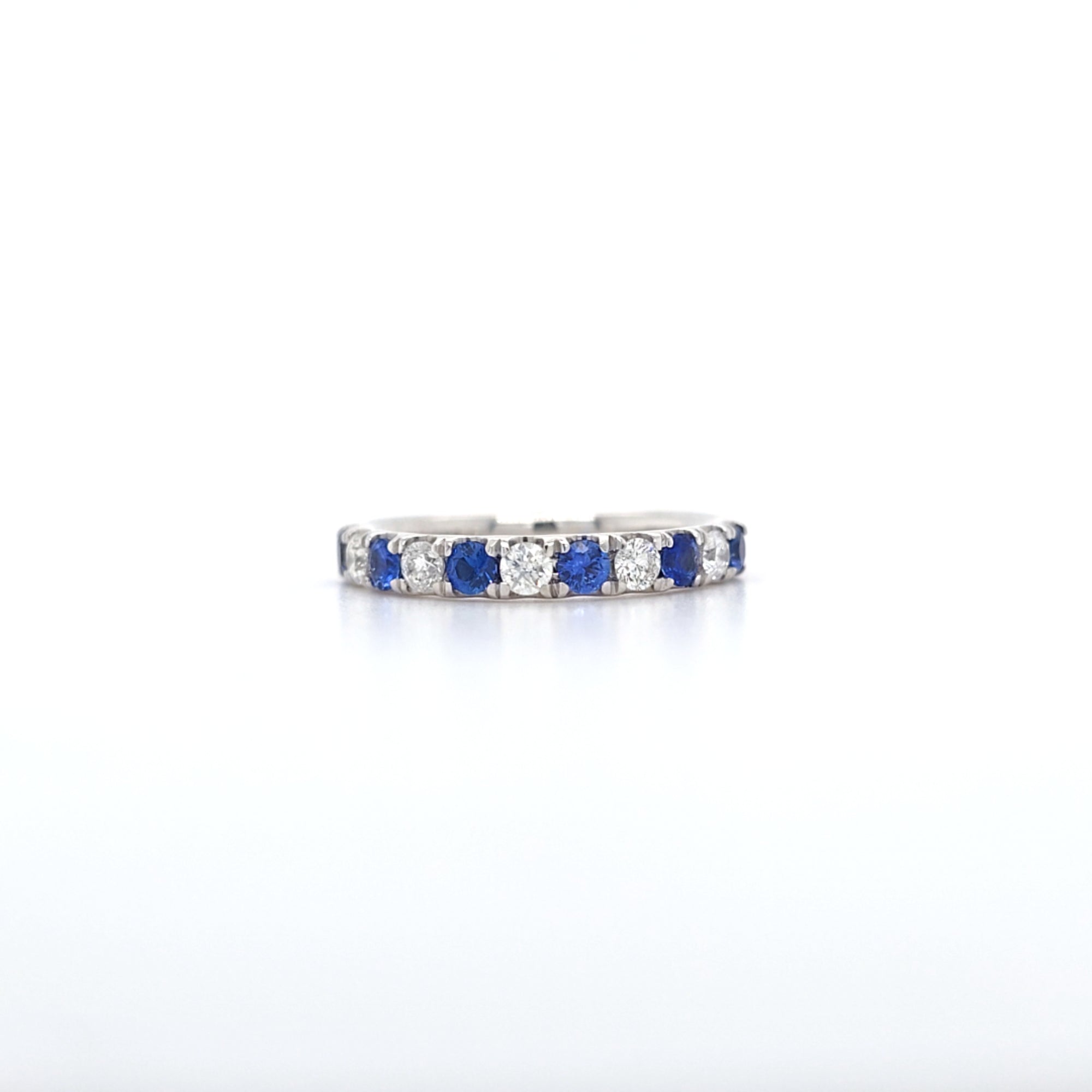 Sapphire and Diamond Band