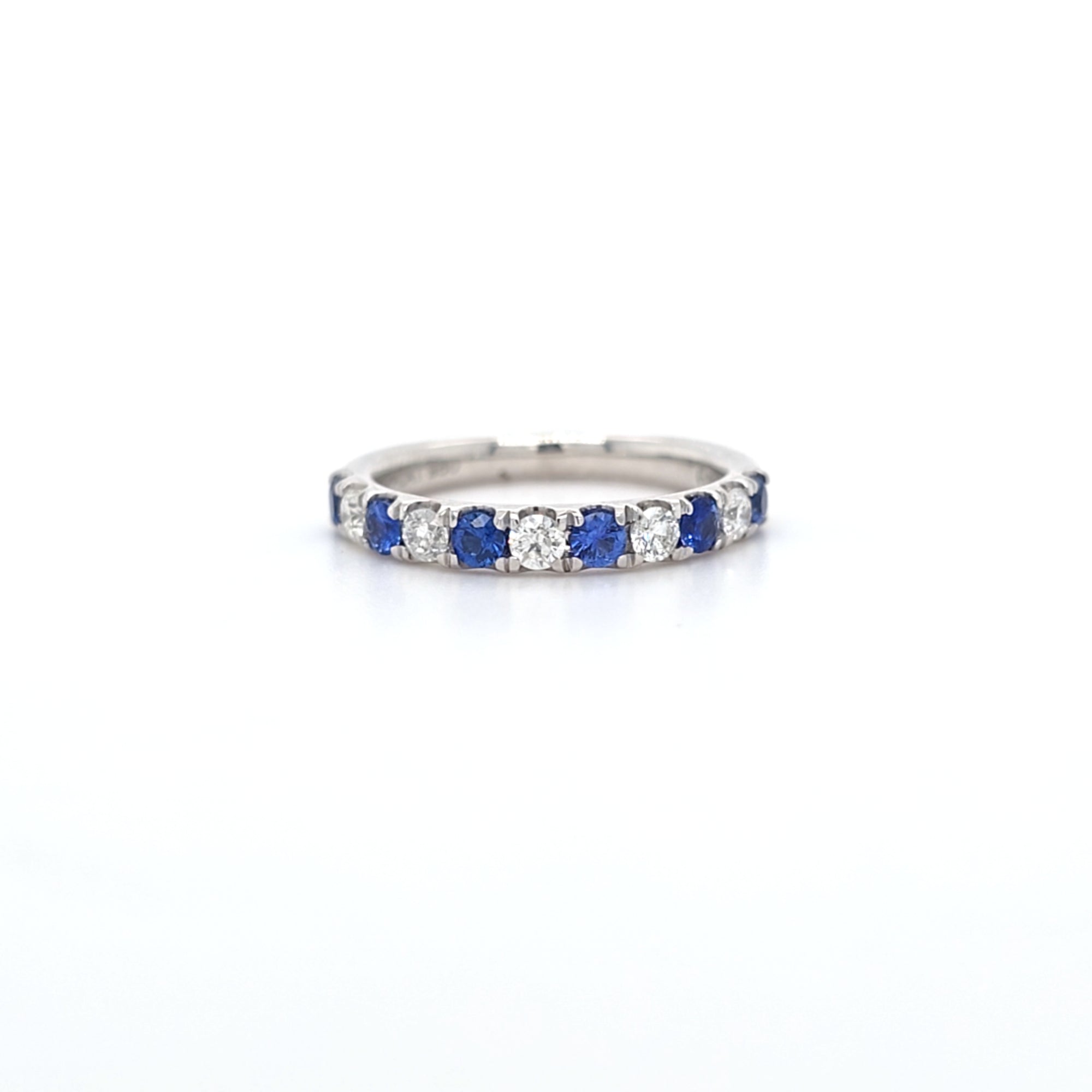 Sapphire and Diamond Eternity Ring