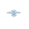IGI 2.02ct D/VS1 LAB Diamond Oval Shape Solitaire Set In Platinum