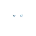 0.15ct Diamond Stud Earrings Set In 9ct White Gold